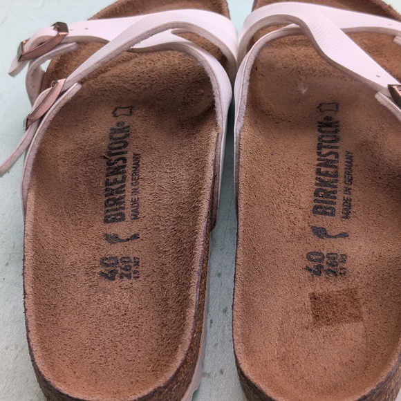 Birkenstock White Sandals with Adjustable Straps - Picture 11 of 17